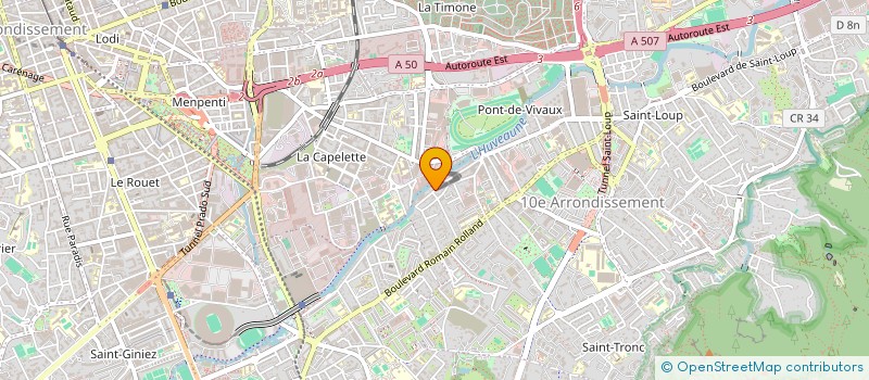 localisation de l'entreprise MONSIEUR MABROUK BELAID à MARSEILLE