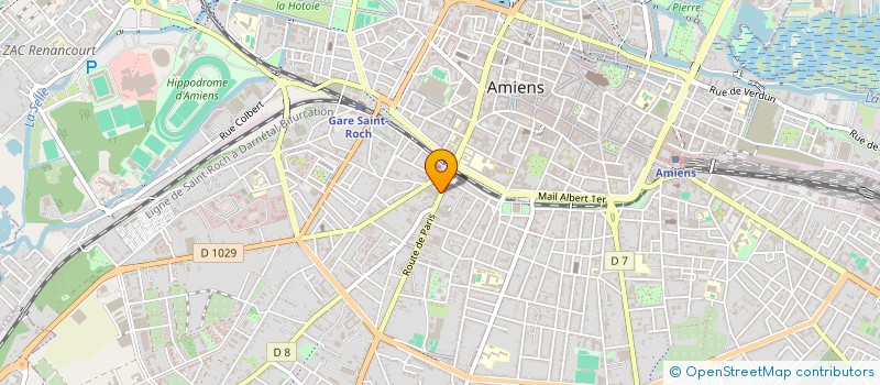 localisation de l'entreprise MONSIEUR MABROUK CHANNOUFI à AMIENS