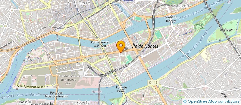 localisation de l'entreprise MONSIEUR MABROUK GHORAB à NANTES