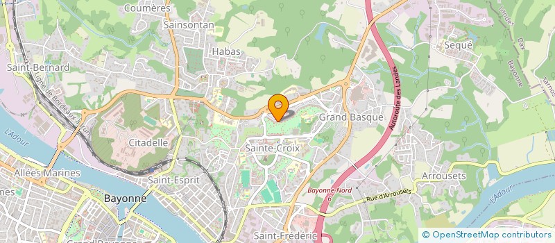 localisation de l'entreprise MONSIEUR MABROUK HAFEF  BAYONNE