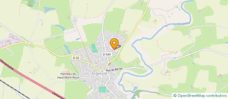 localisation de l'entreprise MONSIEUR MABROUK JEBELI  ARGENTRE