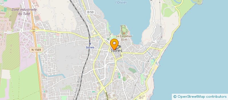 localisation de l'entreprise MONSIEUR MABROUK KOURTEL  ISTRES