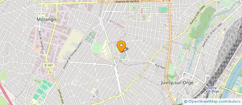 localisation de l'entreprise MONSIEUR MABROUK LAGHRISSI à JUVISY-SUR-ORGE
