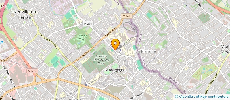 localisation de l'entreprise MONSIEUR MABROUK LAHOUEL  TOURCOING