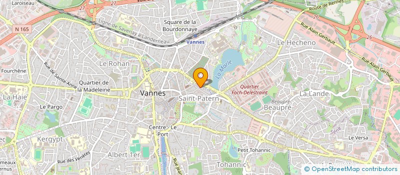 localisation de l'entreprise MONSIEUR MABROUK MASSROUHI à VANNES