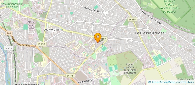 localisation de l'entreprise MONSIEUR MABROUK MEDDAS  CHENNEVIERES-SUR-MARNE