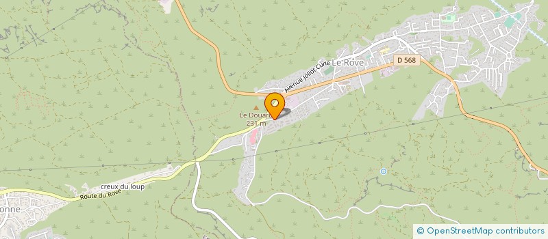 localisation de l'entreprise MONSIEUR MABROUK SADDIK  LE ROVE