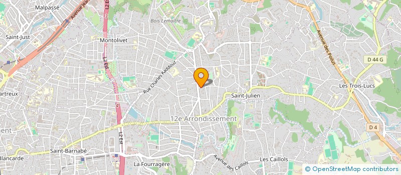 localisation de l'entreprise MONSIEUR MAC-THOSH HADJI BEN ALI à MARSEILLE