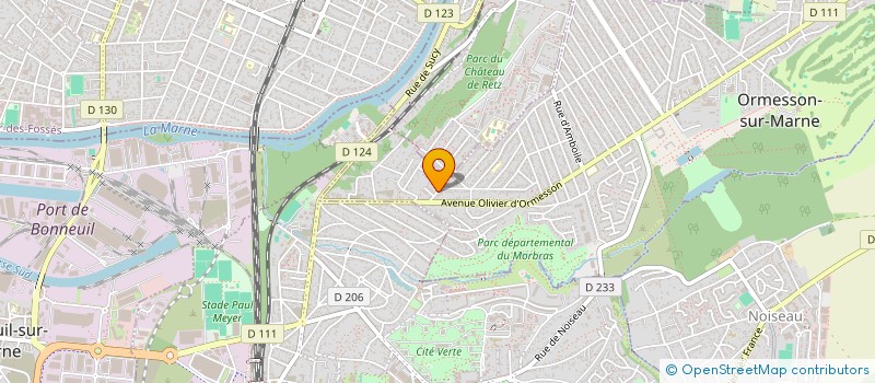 localisation de l'entreprise MONSIEUR MACARIO RODRIGUES VARELA  ORMESSON-SUR-MARNE