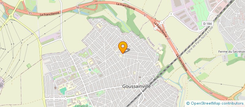 localisation de l'entreprise MONSIEUR MACCENE EDMOND  GOUSSAINVILLE
