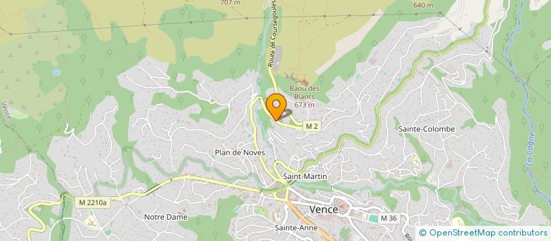 localisation de l'entreprise MONSIEUR MACEO BONALAIR  VENCE