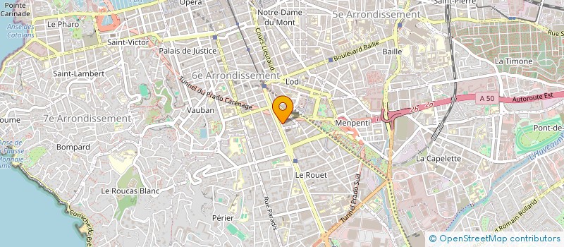 localisation de l'entreprise MONSIEUR MACEO DESPRES  MARSEILLE