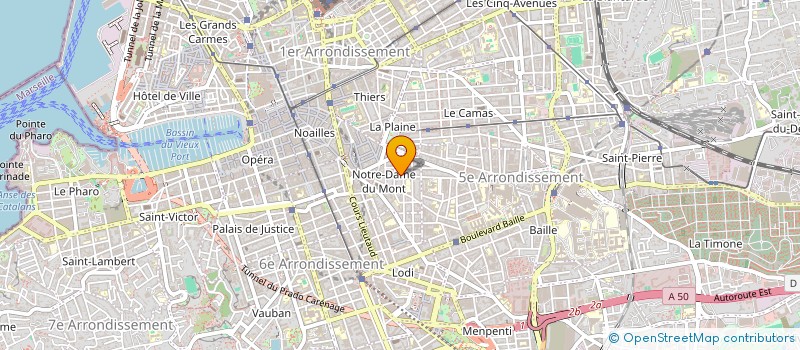 localisation de l'entreprise MONSIEUR MACEO DEVAUX à MARSEILLE