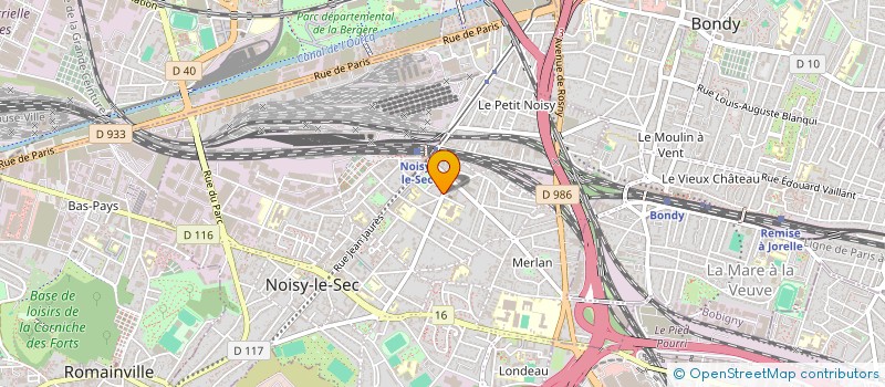 localisation de l'entreprise MONSIEUR MACEO MOREAU à NOISY-LE-SEC