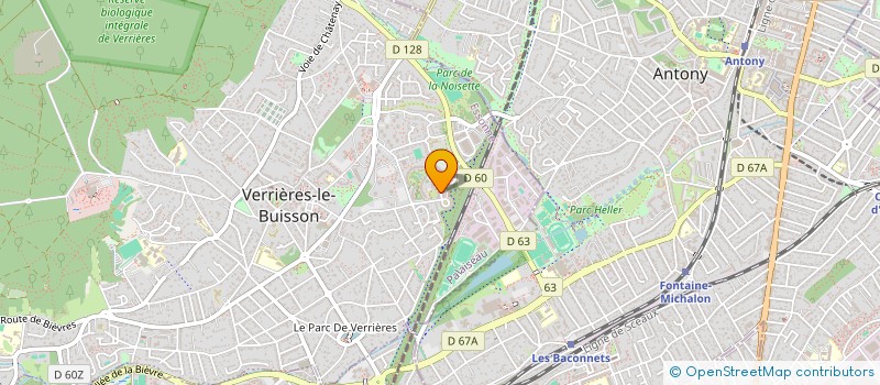 localisation de l'entreprise MONSIEUR MACEO ROSES à VERRIERES-LE-BUISSON