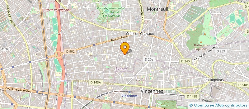localisation de l'entreprise MONSIEUR MACH LE VAN à MONTREUIL