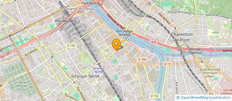 localisation de l'entreprise MONSIEUR MACHADO MARBREANDREA  IVRY SUR SEINE