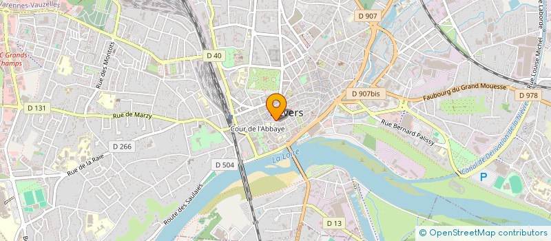 localisation de l'entreprise MONSIEUR MACHEL FIOT à NEVERS