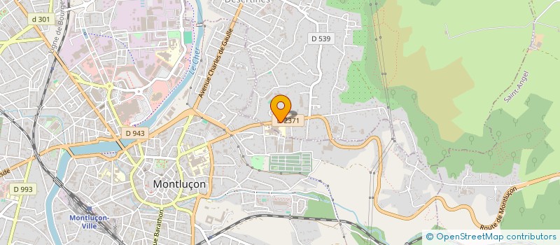 localisation de l'entreprise MONSIEUR MACHHOUR BITTAR  DESERTINES