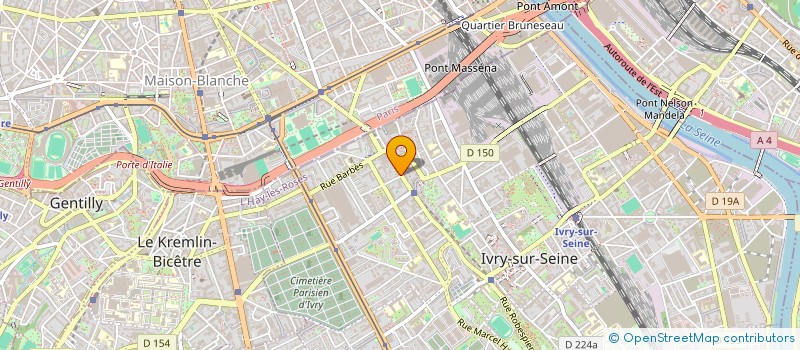 localisation de l'entreprise MONSIEUR MACIEJ LASKA  IVRY-SUR-SEINE