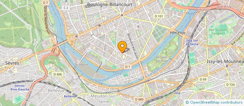localisation de l'entreprise MONSIEUR MACIEJ LESZCZYNSKI à BOULOGNE-BILLANCOURT