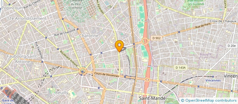 localisation de l'entreprise MONSIEUR MACINISSA LAMARI  PARIS