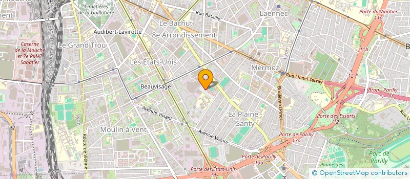 localisation de l'entreprise MONSIEUR MACIRA SACKO  LYON