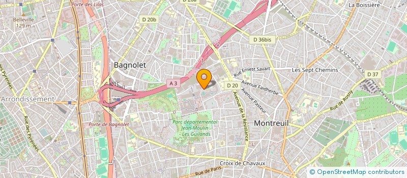 localisation de l'entreprise MONSIEUR MACIRE GASSAMA à MONTREUIL