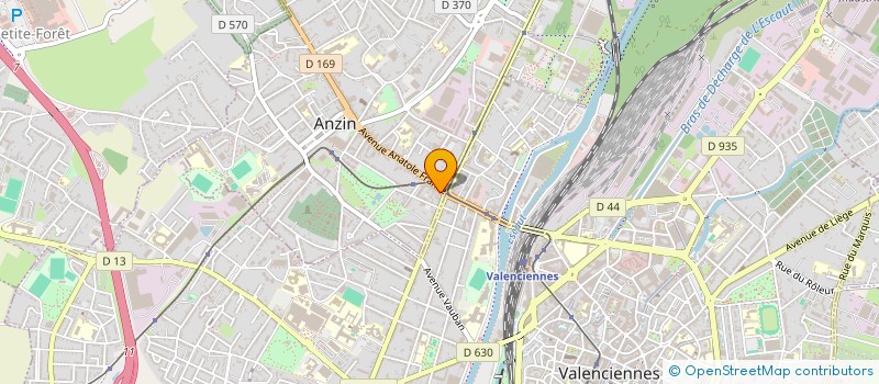 localisation de l'entreprise MONSIEUR MACIRE KEBE  ANZIN