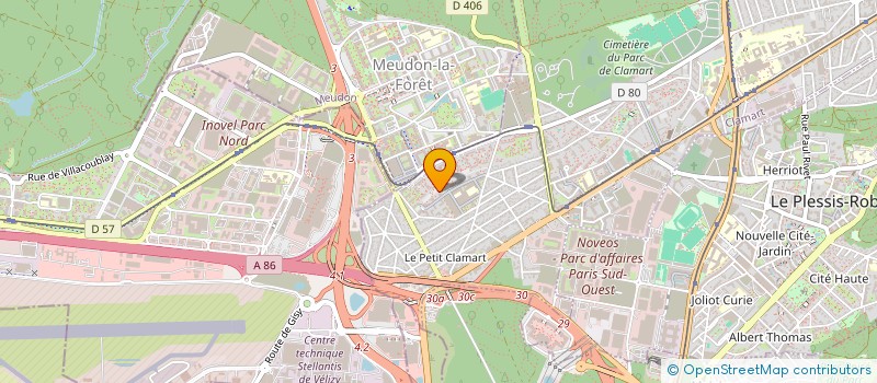 localisation de l'entreprise MONSIEUR MACIRE THIAM à CLAMART
