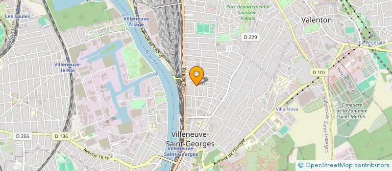 localisation de l'entreprise MONSIEUR MACIRE TRAORE  VILLENEUVE-SAINT-GEORGES