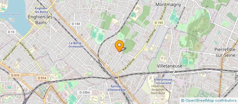 localisation de l'entreprise MONSIEUR MACKENNDI FRANCOIS  DEUIL-LA-BARRE