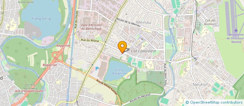 localisation de l'entreprise MONSIEUR MACKENSON BIJOU à STRASBOURG