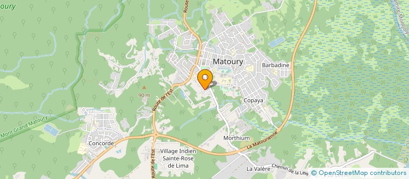 localisation de l'entreprise MONSIEUR MACKENSON DACILA  MATOURY