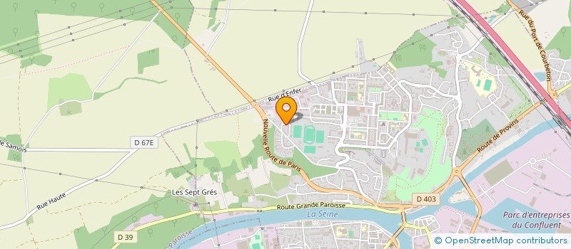 localisation de l'entreprise MONSIEUR MACKENSON PAUL  MONTEREAU-FAULT-YONNE