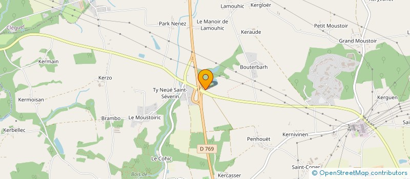 localisation de l'entreprise MONSIEUR MACKENZY BERGILE  CAUDAN