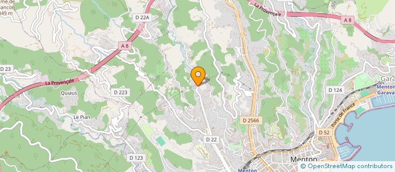 localisation de l'entreprise MONSIEUR MACTAR BARRY  MENTON