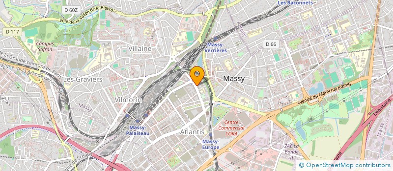 localisation de l'entreprise MONSIEUR MACTAR GUEYE à MASSY