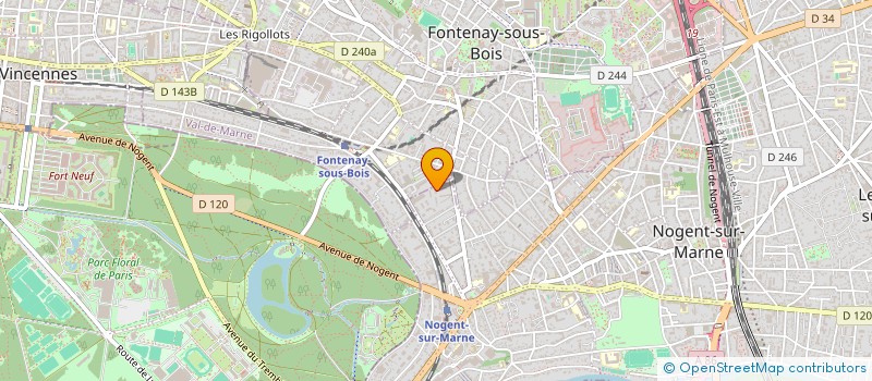 localisation de l'entreprise MONSIEUR MADALA TOUNKARA  NOGENT-SUR-MARNE