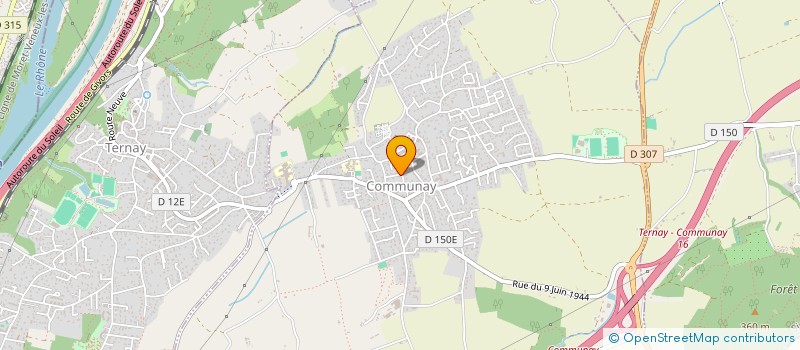 localisation de l'entreprise MONSIEUR MADALIN-DANIEL COVACIU  COMMUNAY