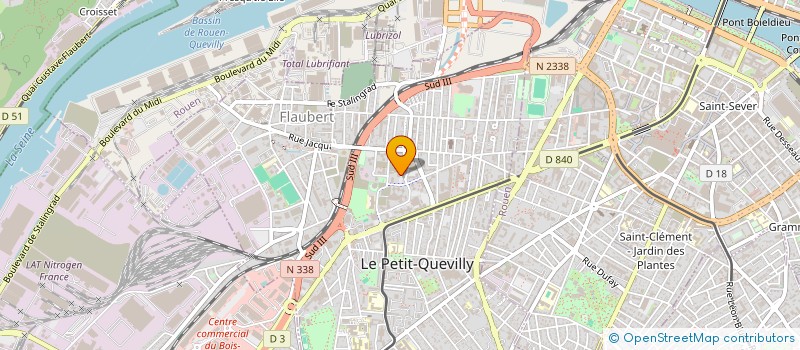 localisation de l'entreprise MONSIEUR MADALIN-GEORGIAN CALIN  LE PETIT-QUEVILLY