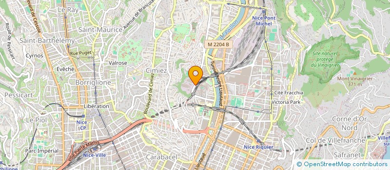 localisation de l'entreprise MONSIEUR MADALIN VALENTIN OSMAN  NICE