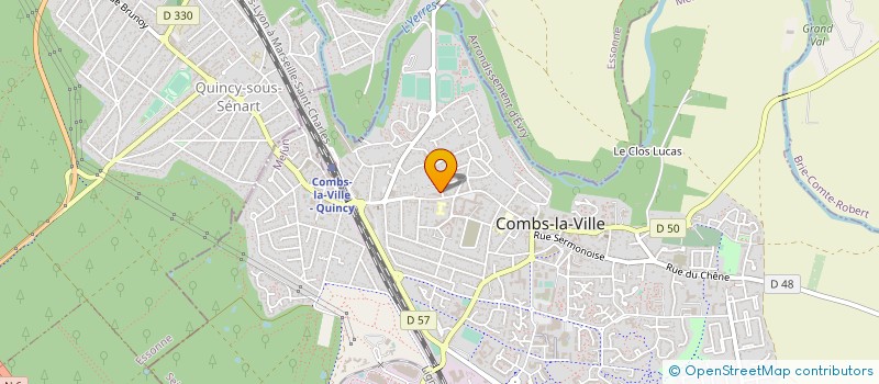 localisation de l'entreprise MONSIEUR MADANARADJA MANICARADJA  COMBS-LA-VILLE