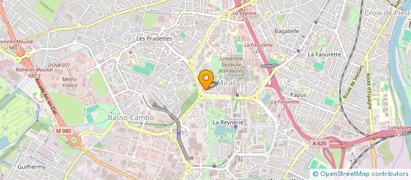 localisation de l'entreprise MONSIEUR MADANI BESSADRA à TOULOUSE