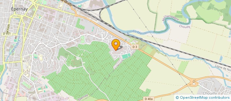 localisation de l'entreprise MONSIEUR MADANI CISSAKHO à EPERNAY