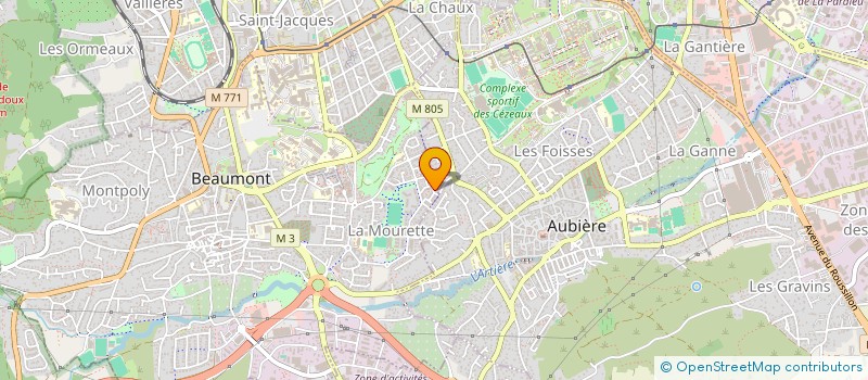 localisation de l'entreprise MONSIEUR MADANI DIABATE  BEAUMONT