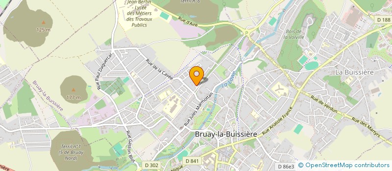 localisation de l'entreprise MONSIEUR MADANI GUEDOUAR à BRUAY-LA-BUISSIERE