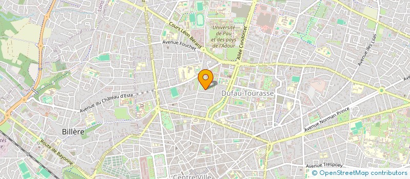 localisation de l'entreprise MONSIEUR MADANI HAMIDI à PAU