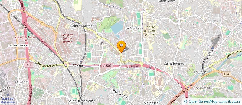 localisation de l'entreprise MONSIEUR MADANI HAMITOU à MARSEILLE