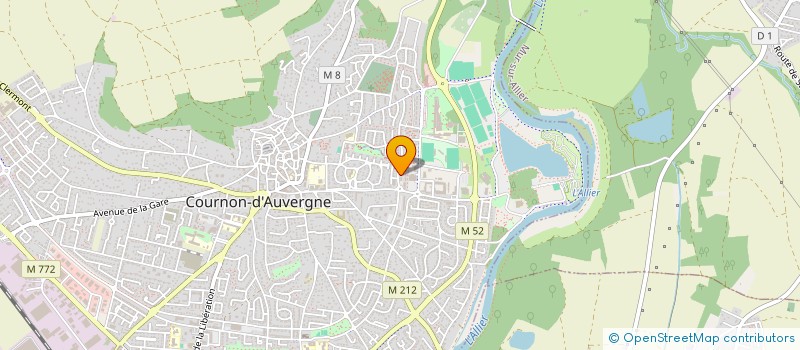 localisation de l'entreprise MONSIEUR MADANI KORCHI à COURNON-D'AUVERGNE